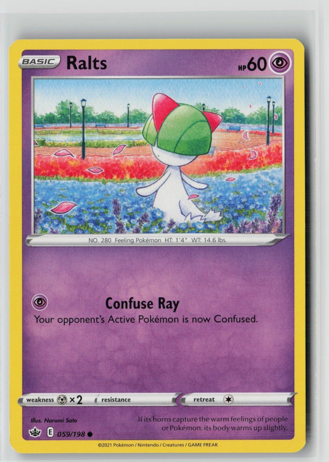 Ralts (SWSH06: Chilling Reign 059/198) NM