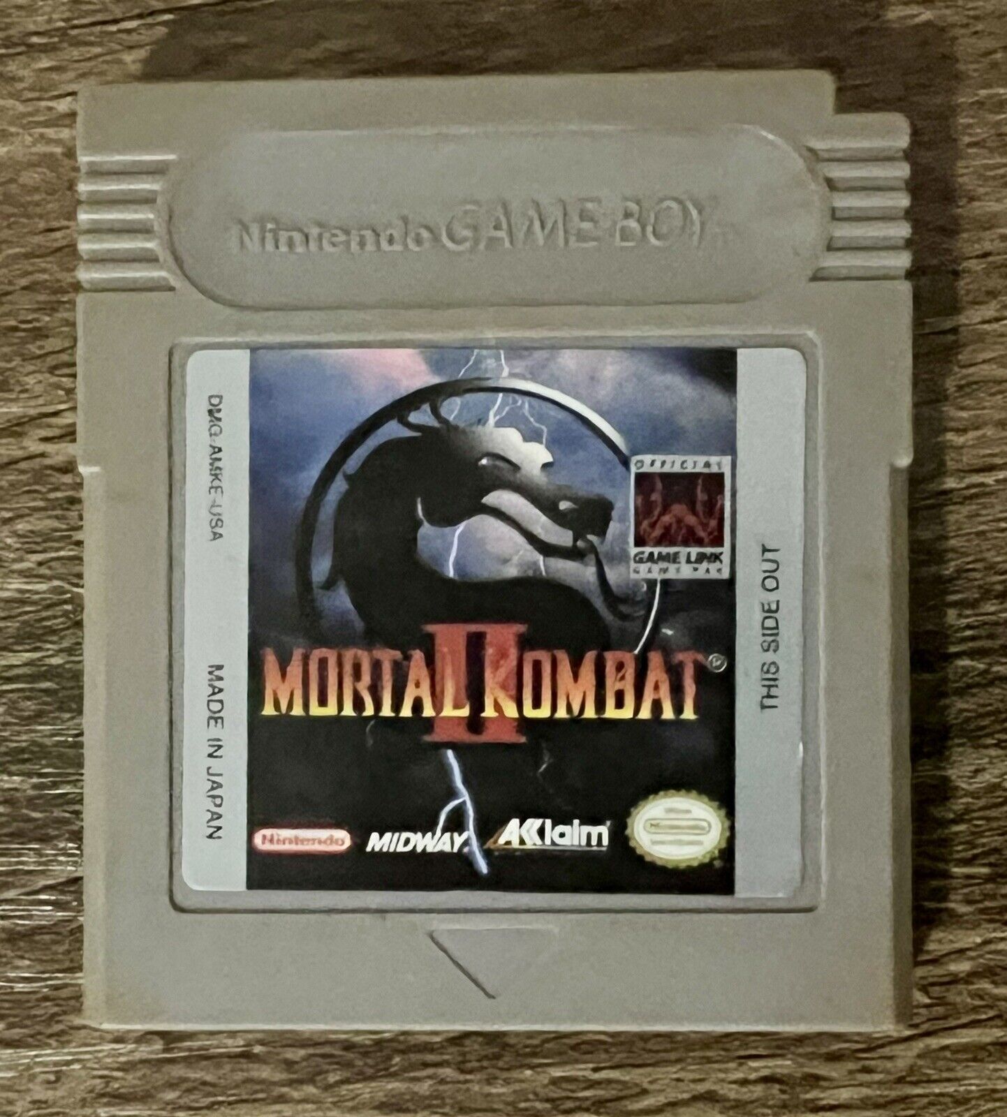 Mortal Kombat II Nintendo Original Game Boy Game Tested and Cartridge only