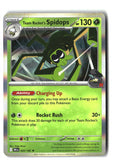 Team Rocket's Spidops Holofoil NM (Destined Rivals 020/182)