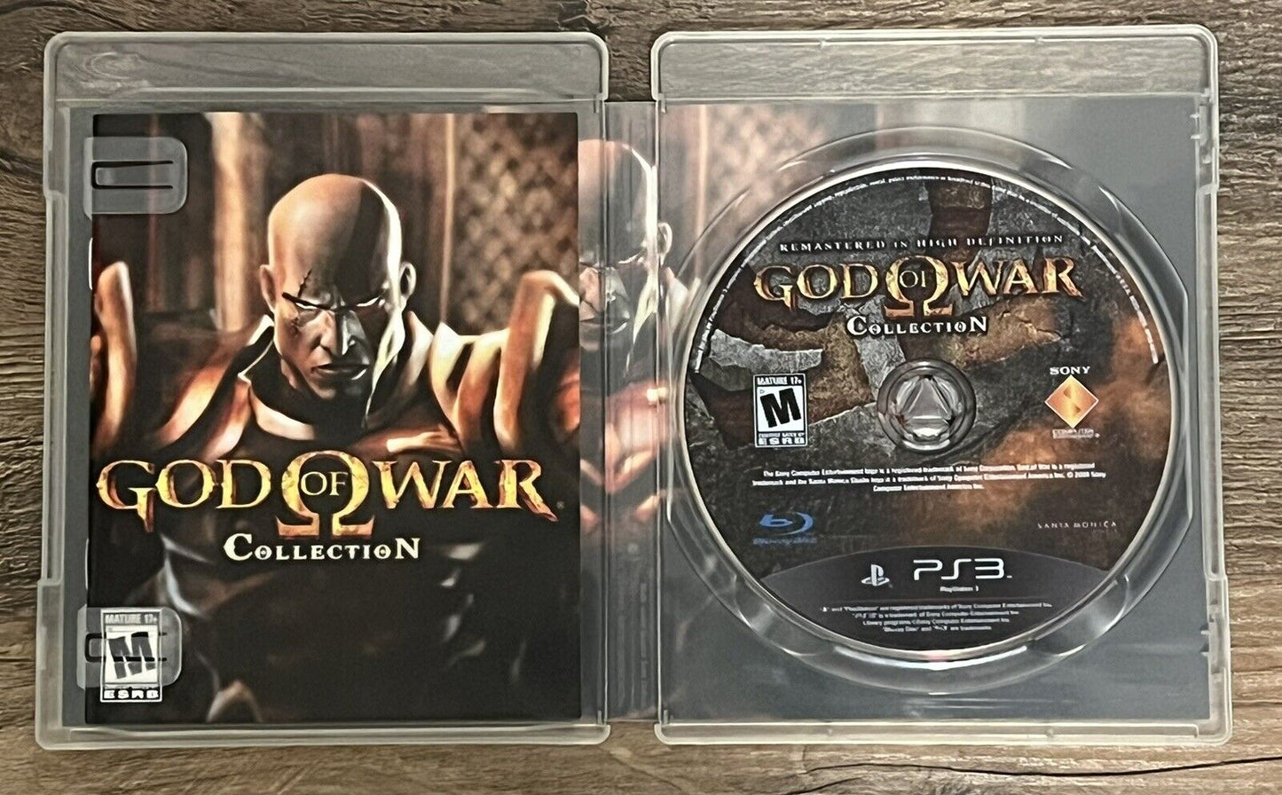 God of War Collection (Playstation 3 2009) Complete - Tested & Working