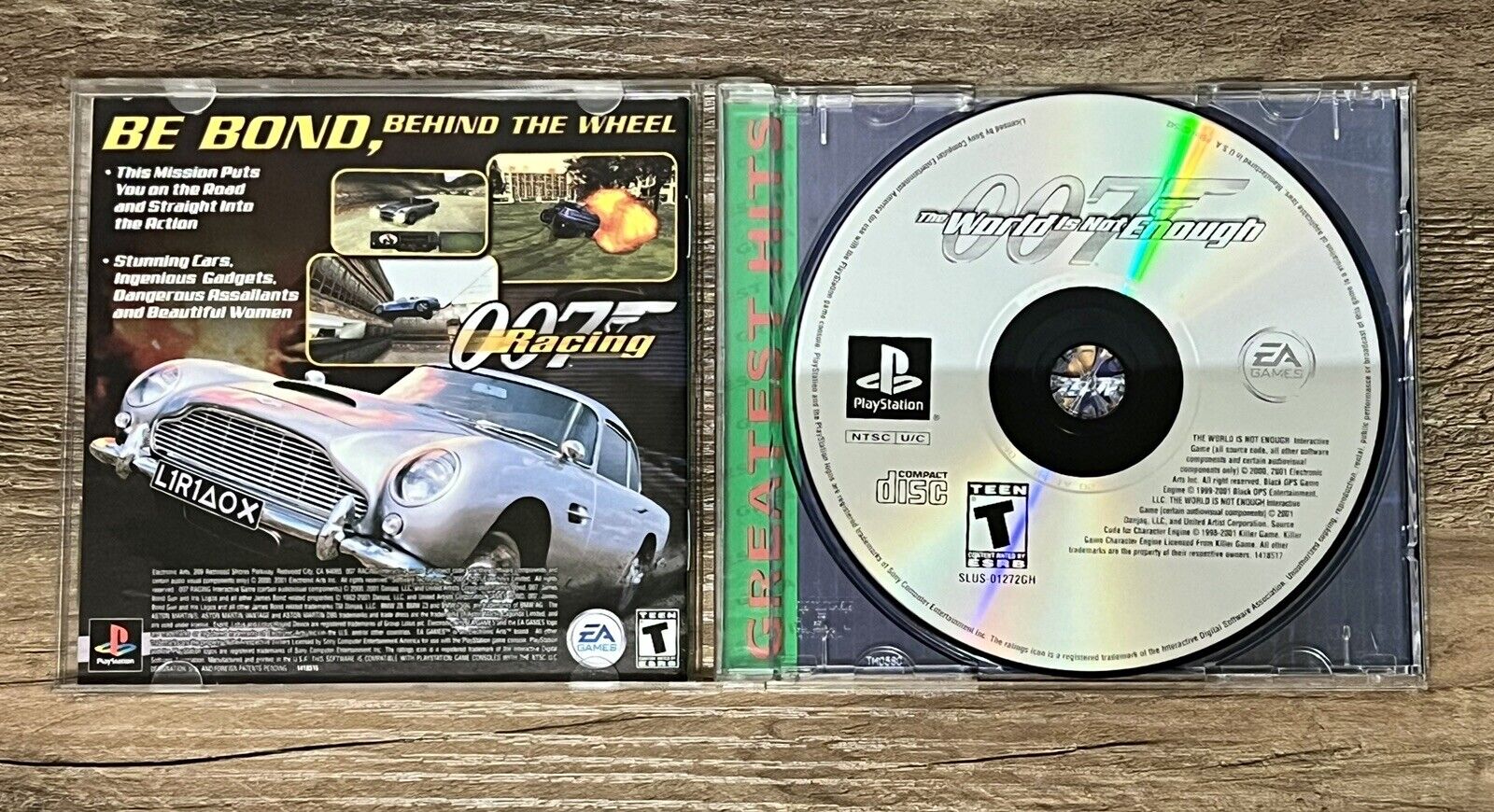 007 The World Is Not Enough PlayStation1 PS1 CIB Complete With Reg Card!