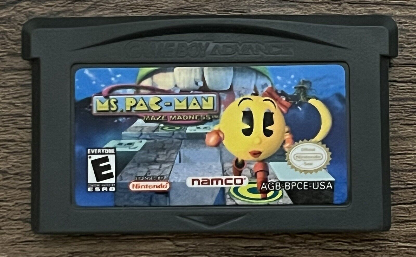 2024 Ms. Pac-Man Maze Madness Pac-Man World for Nintendo Gameboy Advance