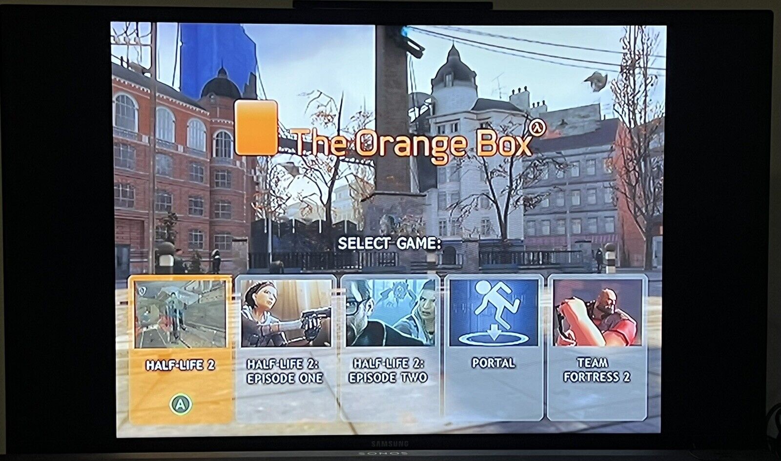 The Orange Box Xbox 360 - Complete CIB Tested & Works!