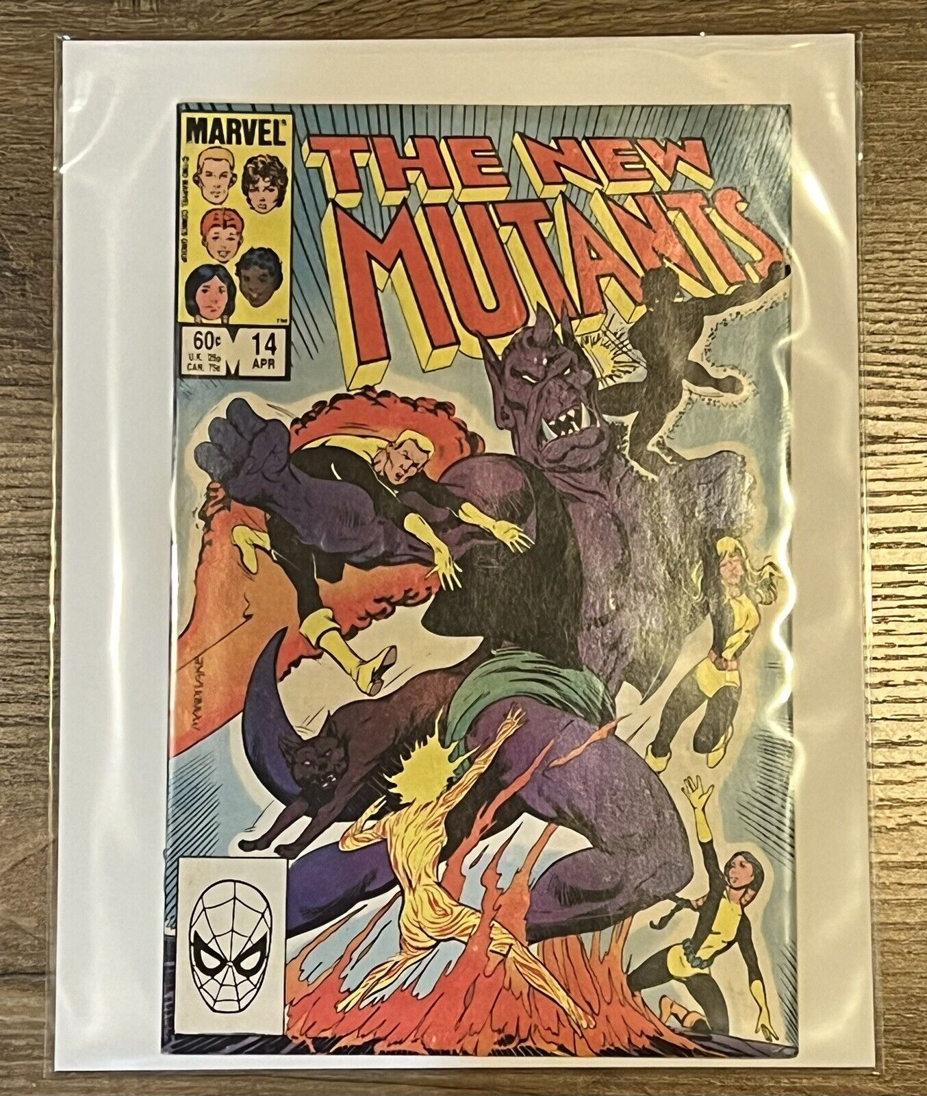 The New Mutants #14 Newsstand Marvel Comics 1984