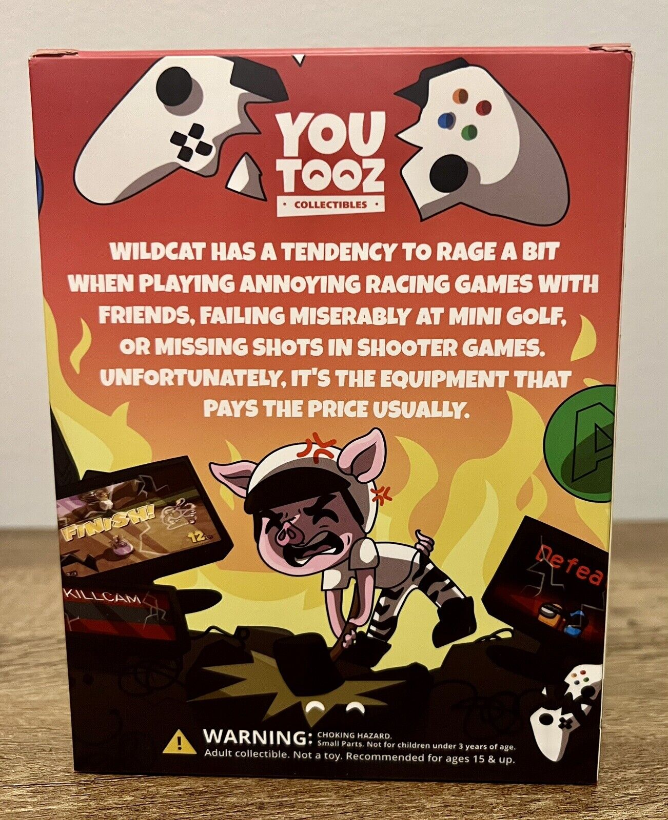 Youtooz: Raging Wildcat Vinyl Figure [Toys, Ages 15+, #380]