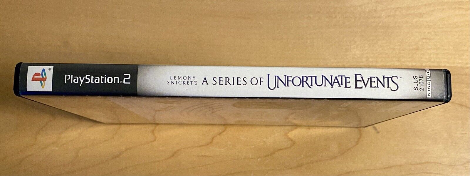 Lemony Snickets A Series of Unfortunate Events PlayStation 2 CIB Ticket, Manual