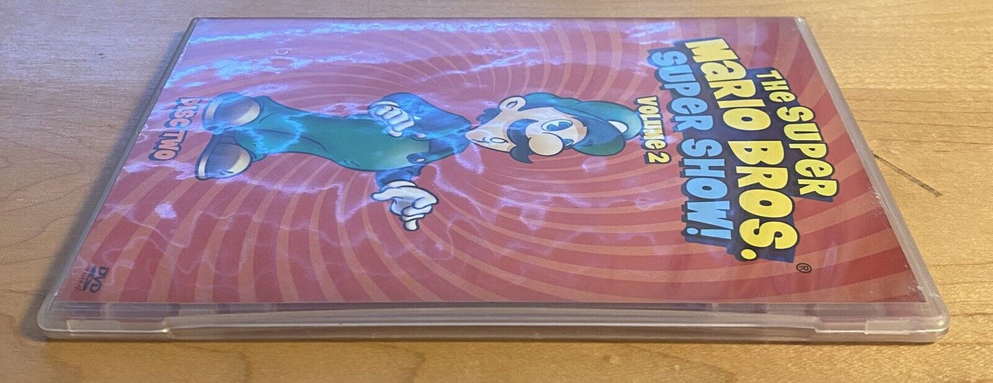 Nintendo The Super Mario Bros. Super Show! DVD Volume 2 Disc 2, Tested & Works