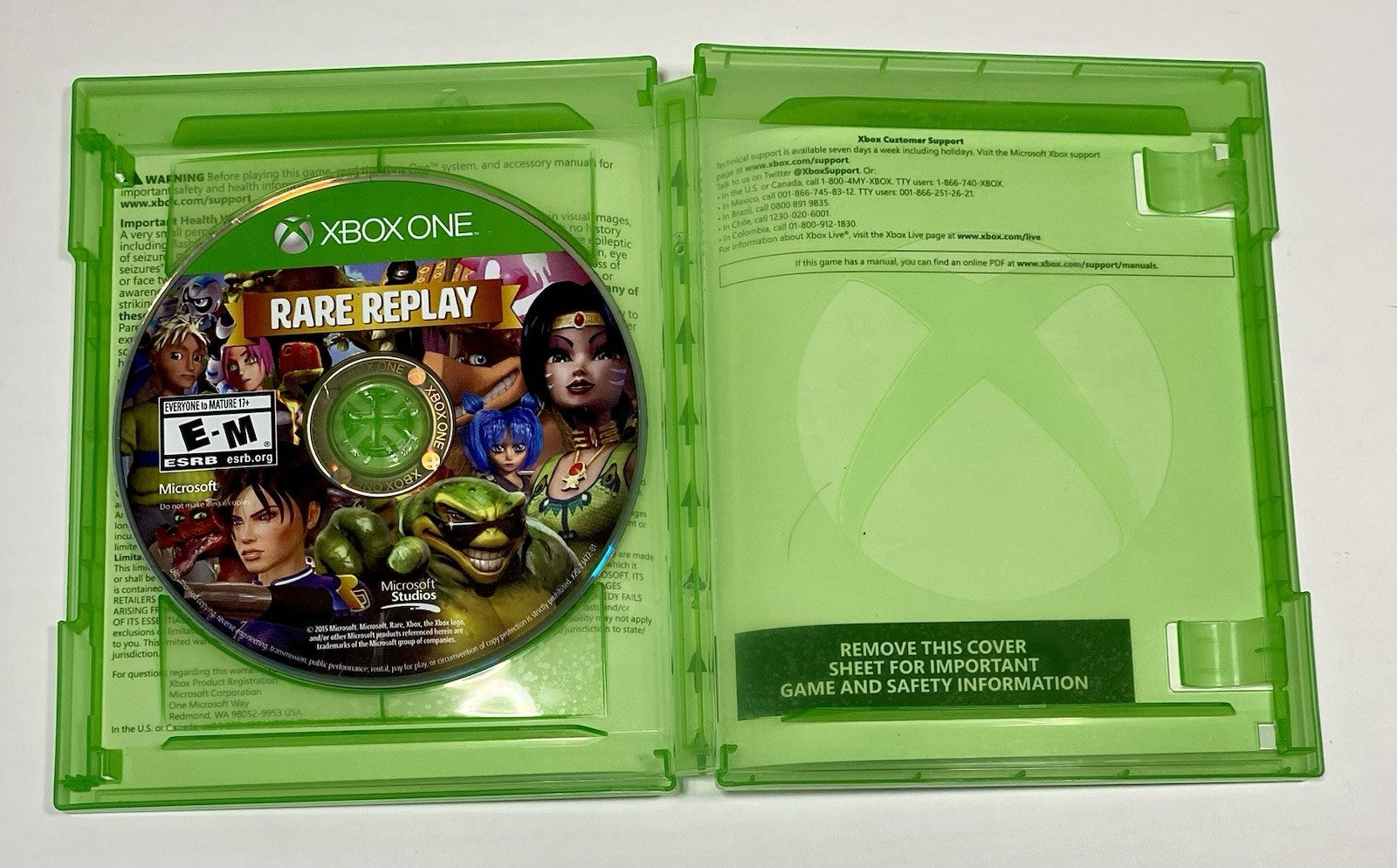 Rare Replay (Microsoft Xbox One, 2015) Great Condition