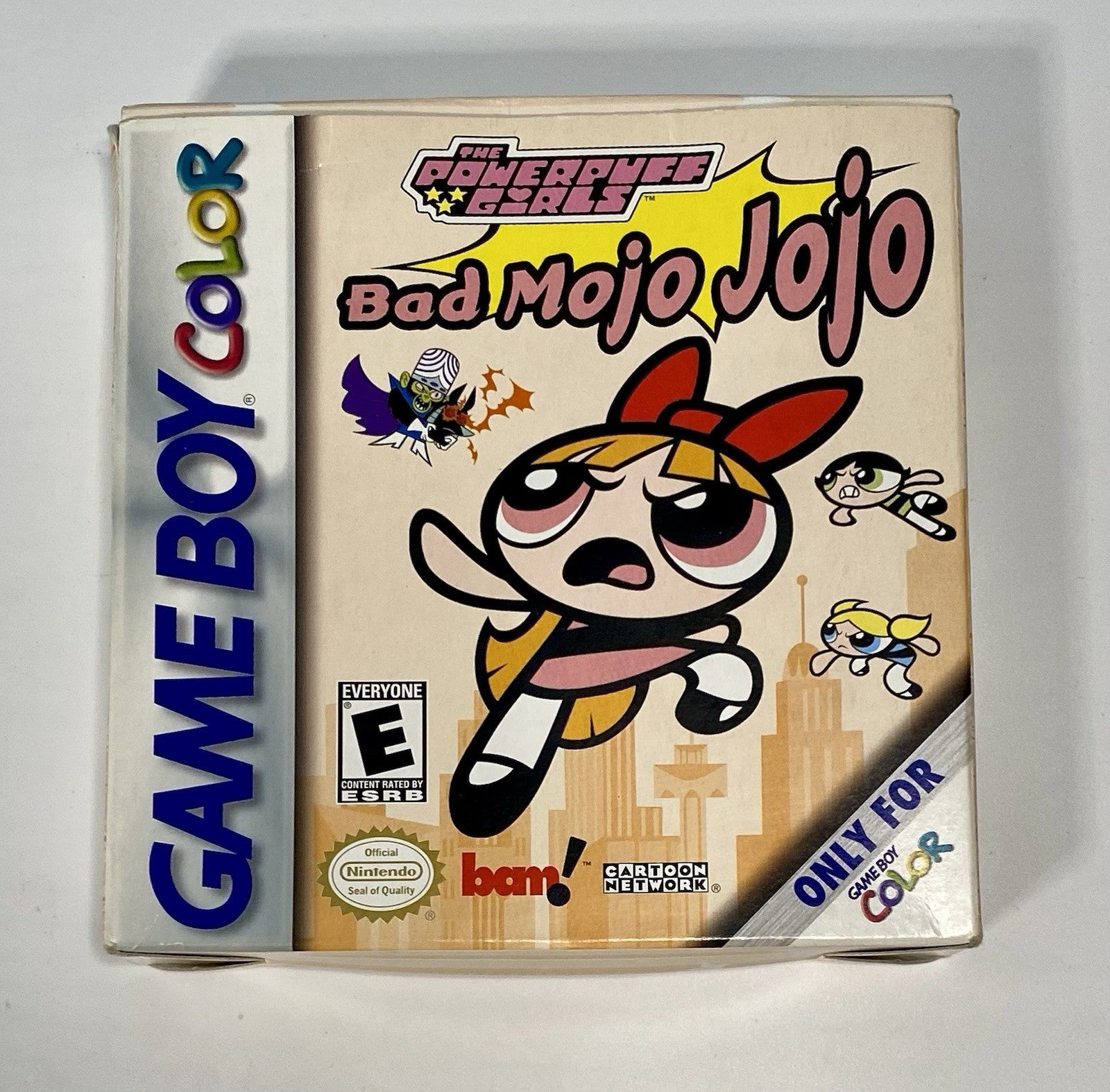 Powerpuff Girls: Bad Mojo Jojo Game Boy Color GBC Complete CIB Box Manual Insert