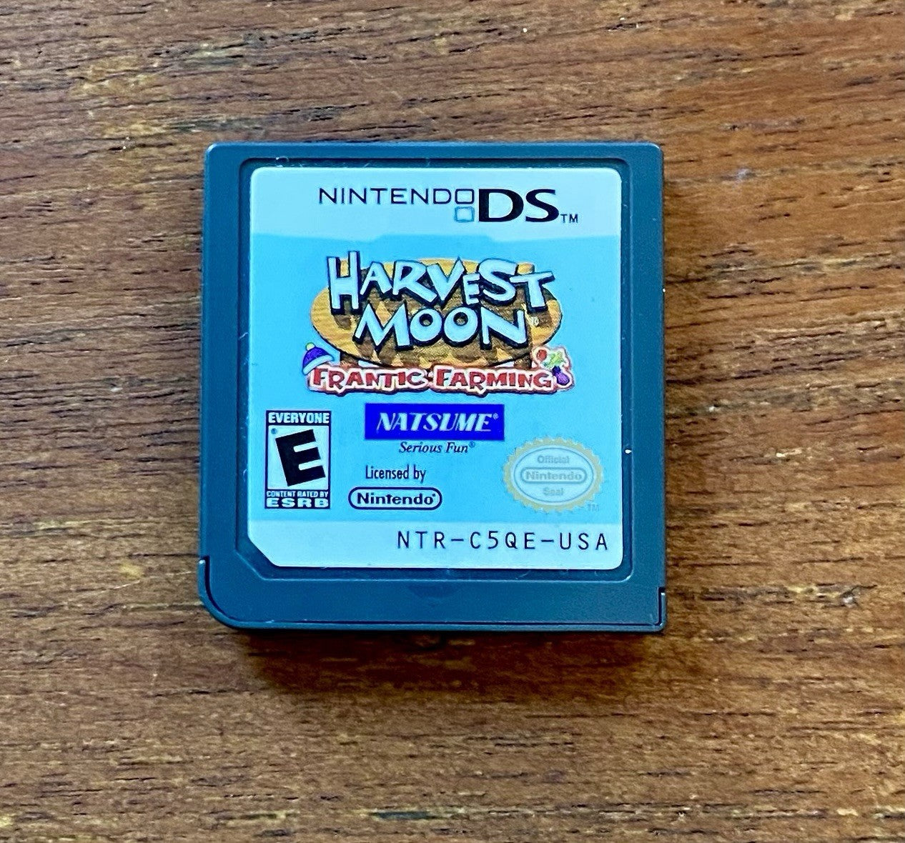 Harvest Moon Frantic Farming (Nintendo DS) Complete CIB W/ Manual & Reg Card