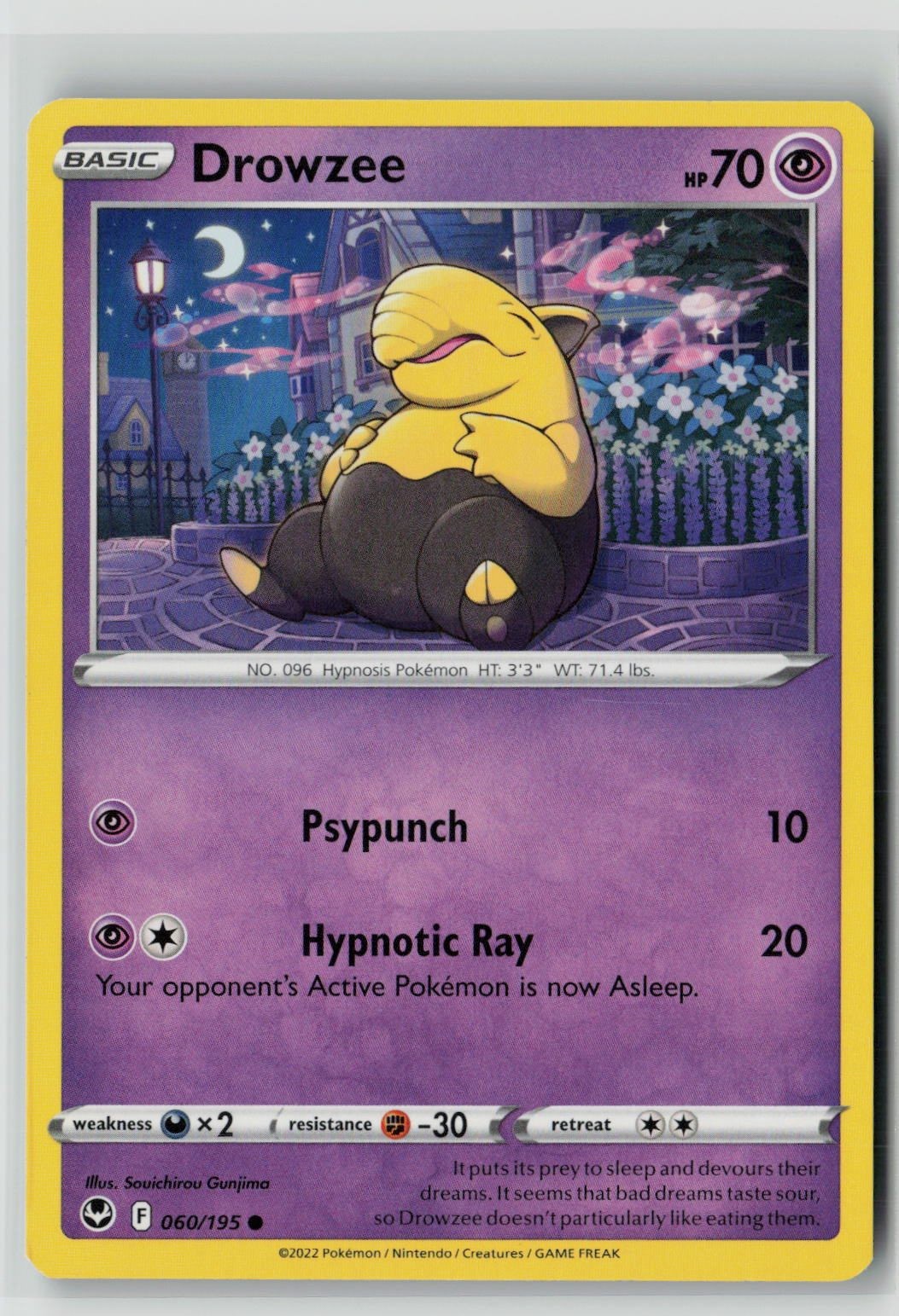 Drowzee (SWSH12: Silver Tempest 060/195) NM