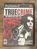 True Crime Streets Of LA PlayStation 2 PS2 Tested And Works!