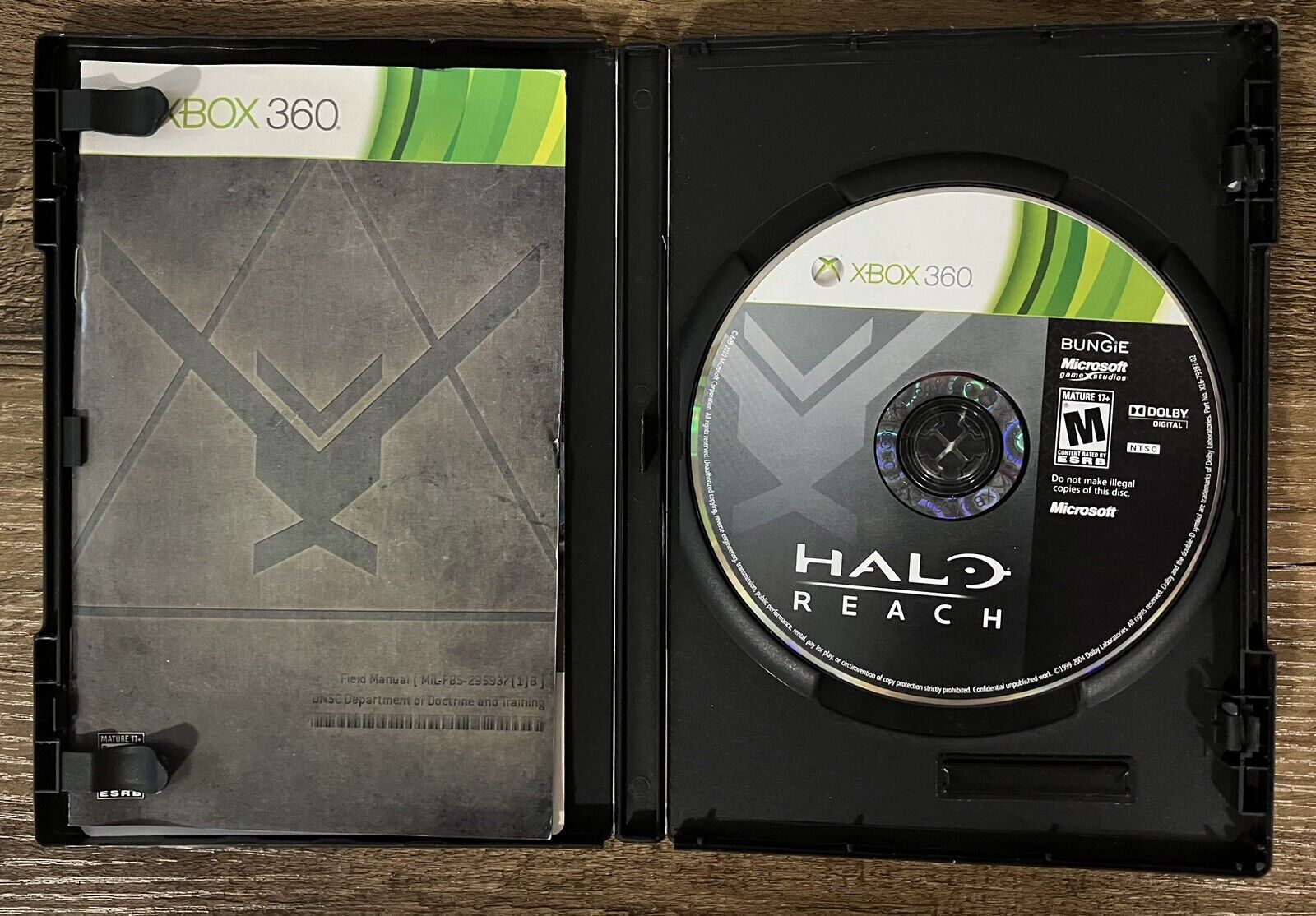 Halo Reach (Xbox 360, 2010) CIB Complete w/ Manual Tested