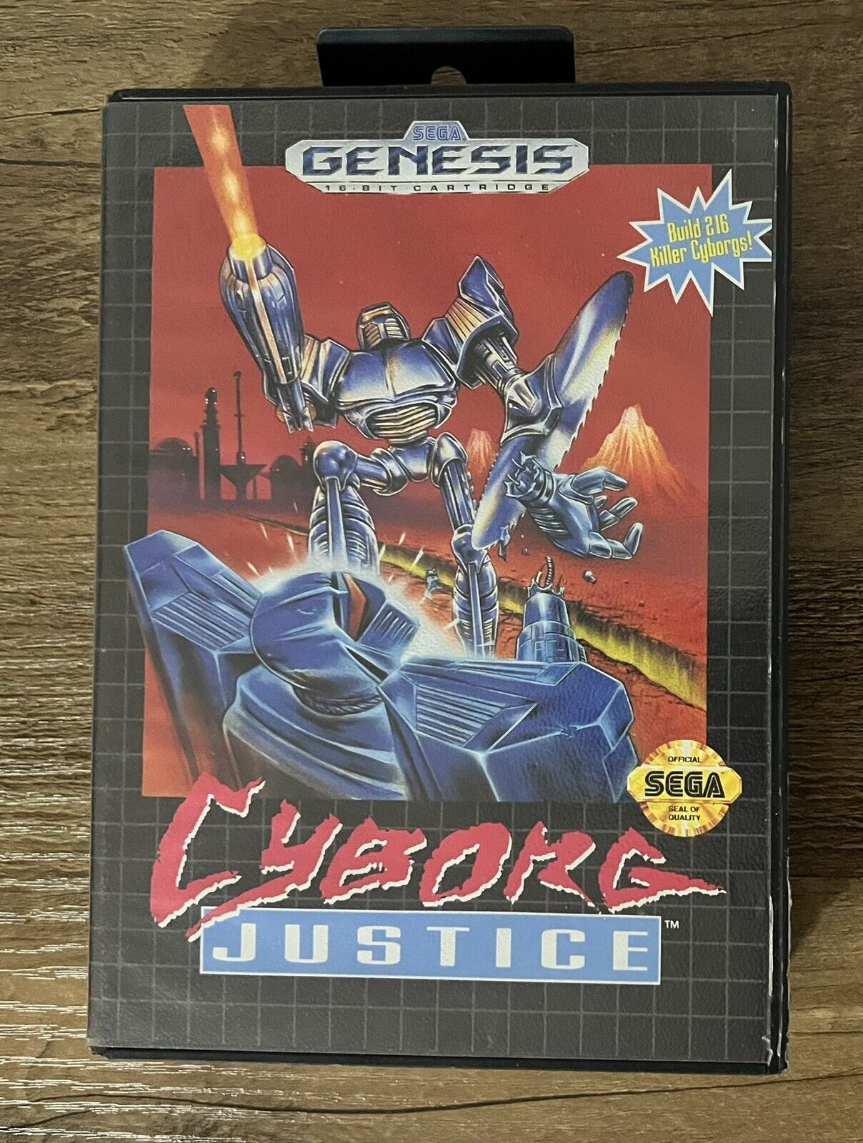 Cyborg Justice Sega Genesis Video Game 1993 100% COMPLETE MINTY!