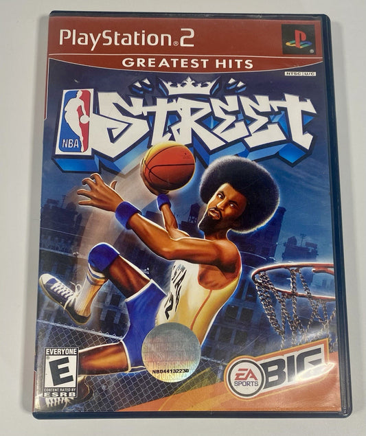 NBA Street (Sony PlayStation 2, 2001) PS2, CIB W/ Manual, Tested & Working