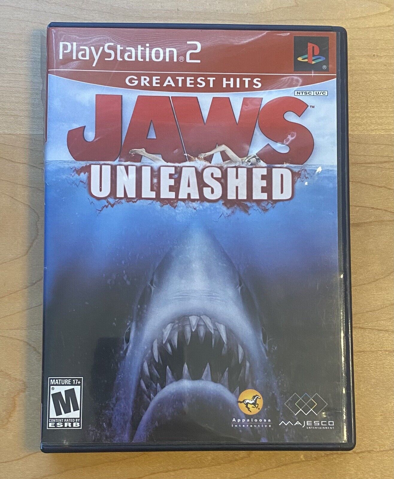 JAWS Unleashed (Sony Playstation 2 PS2, 2006) CIB, Authentic & Tested