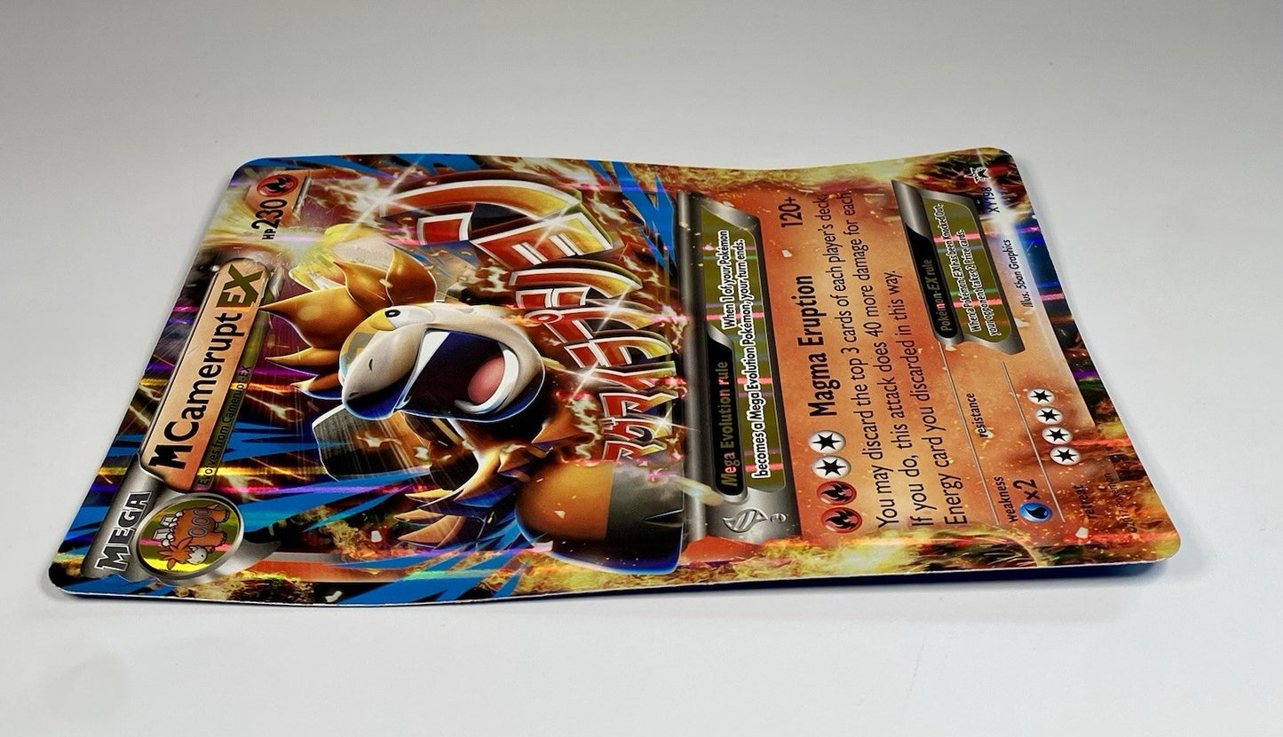M Sharpedo EX XY200 & M Camerupt Ex XY198 Bundle Oversized Jumbo Promo Cards MP