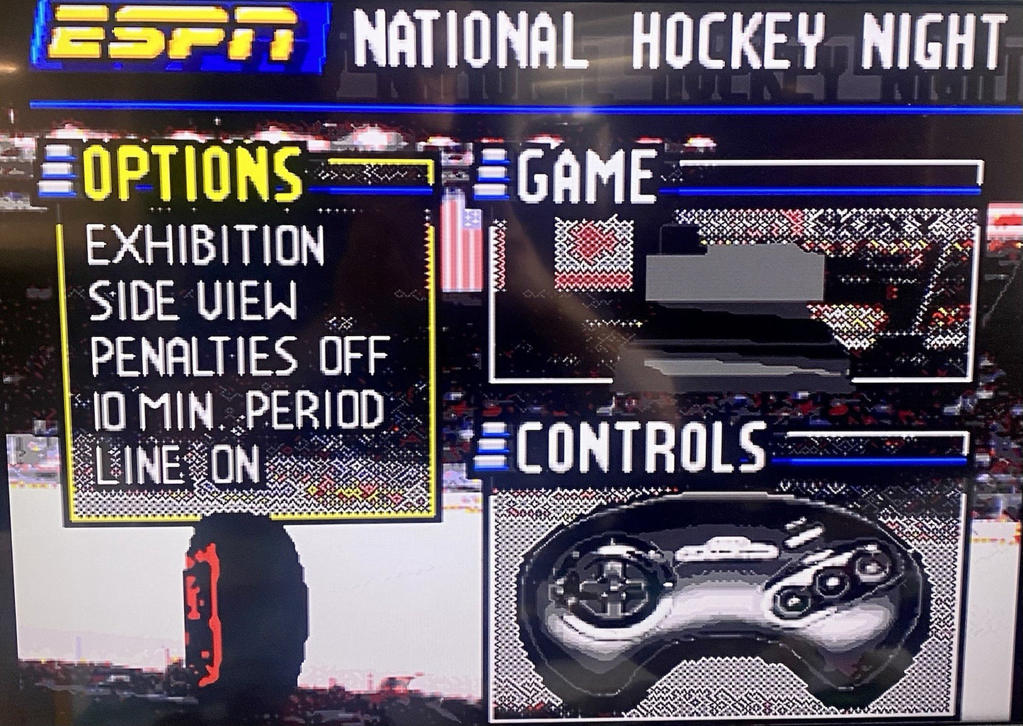 Sega Genesis 3 Game Lot Bundle Fatal Rewind, World Champ Soccer, Hockey Night