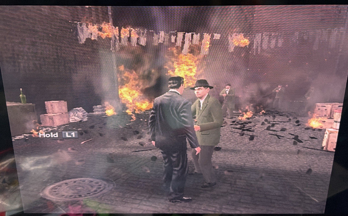 Godfather: The Game (Sony PlayStation 2, 2006) W/ Worn Manual, No Map, Tested