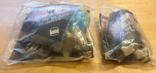 New 1998 Burger King Club Men In Black The Series Globe Space Spinner & Worm Guy