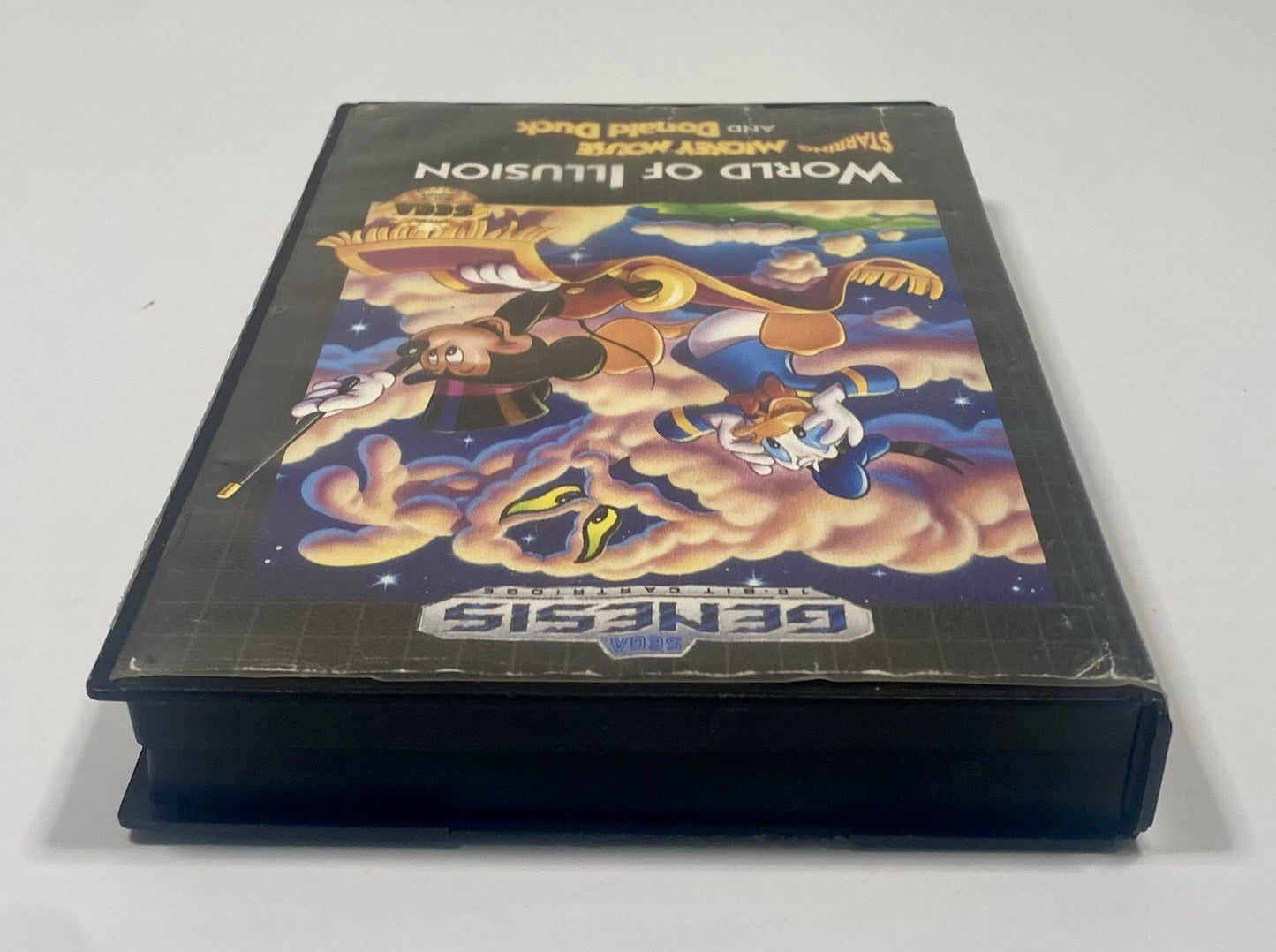 World Of Illusion Starting Mickey Mouse & Donald Duck 1992 Sega Genesis Tested
