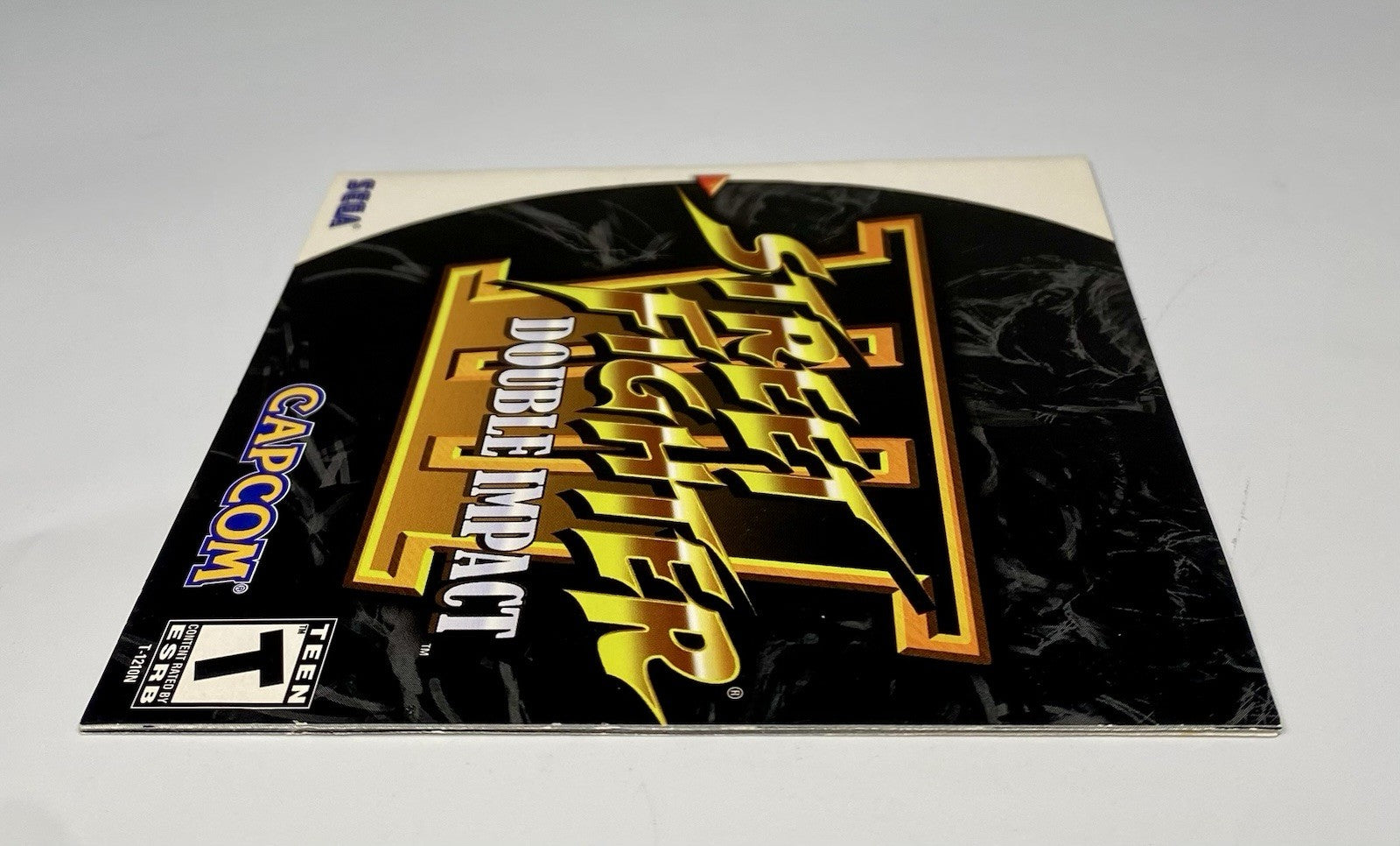 Street Fighter III: Double Impact Manual Only With Registration Card No Game