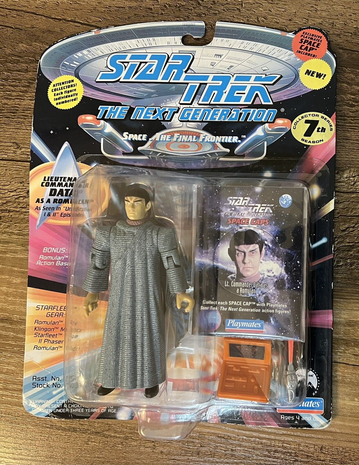 Playmates Toys Lieutenant Commander Data As A Romulan Star Trek New