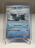 Avalugg Pokemon TCG MISPRINT Uncommon ME04: Chaos Rising 024/086 NM Near Mint