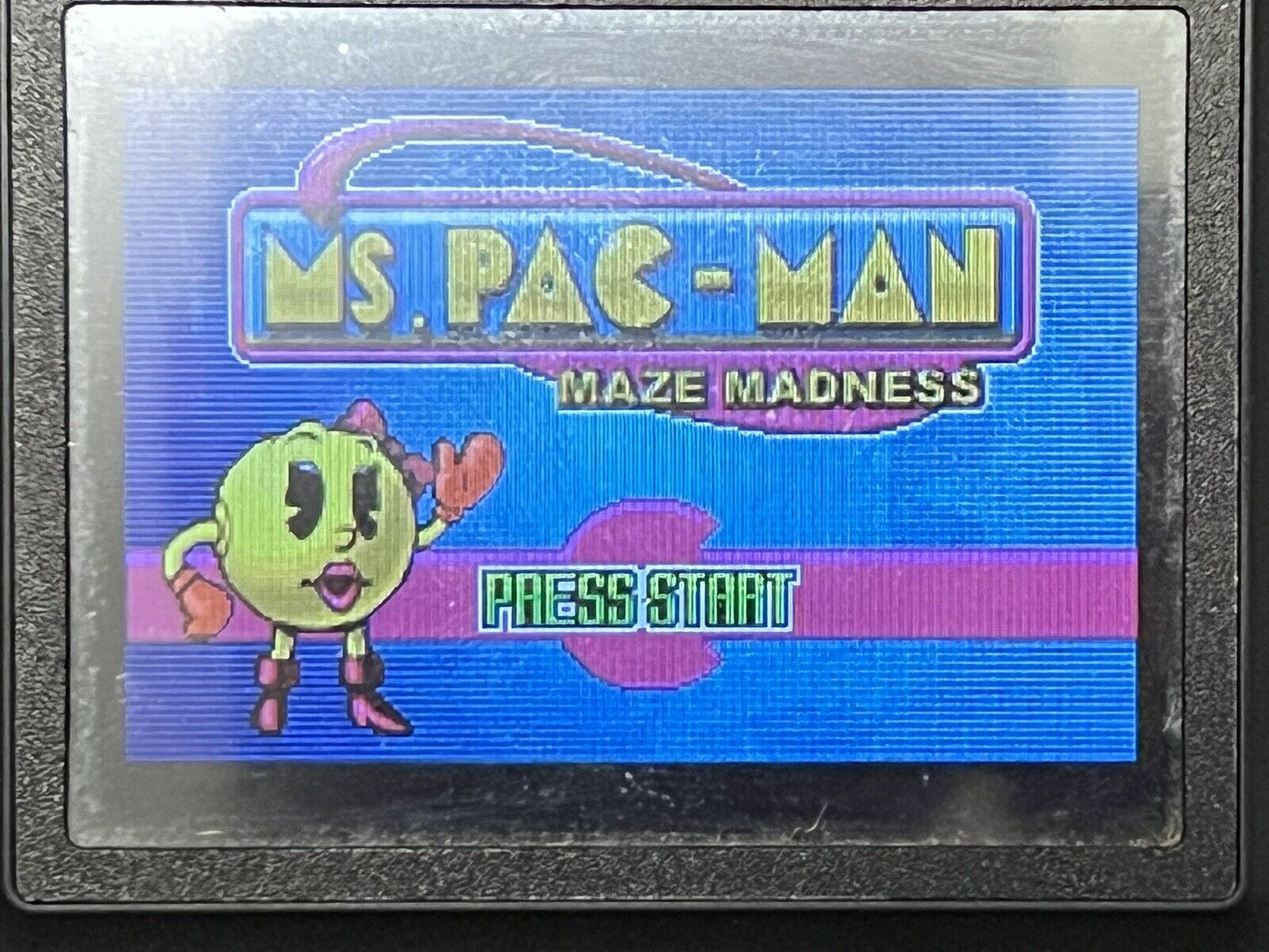 Ms Pac-Man Maze Madness (Gameboy Advance GBA) Authentic Tested!