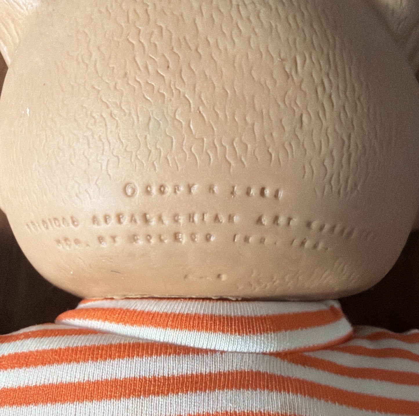 Cabbage Patch Kids Koosas Orange Striped Cat Pet Doll By Coleco 1983 Vintage