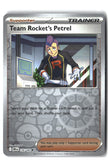 Team Rocket's Petrel Reverse Holofoil NM (Destined Rivals 176/182)