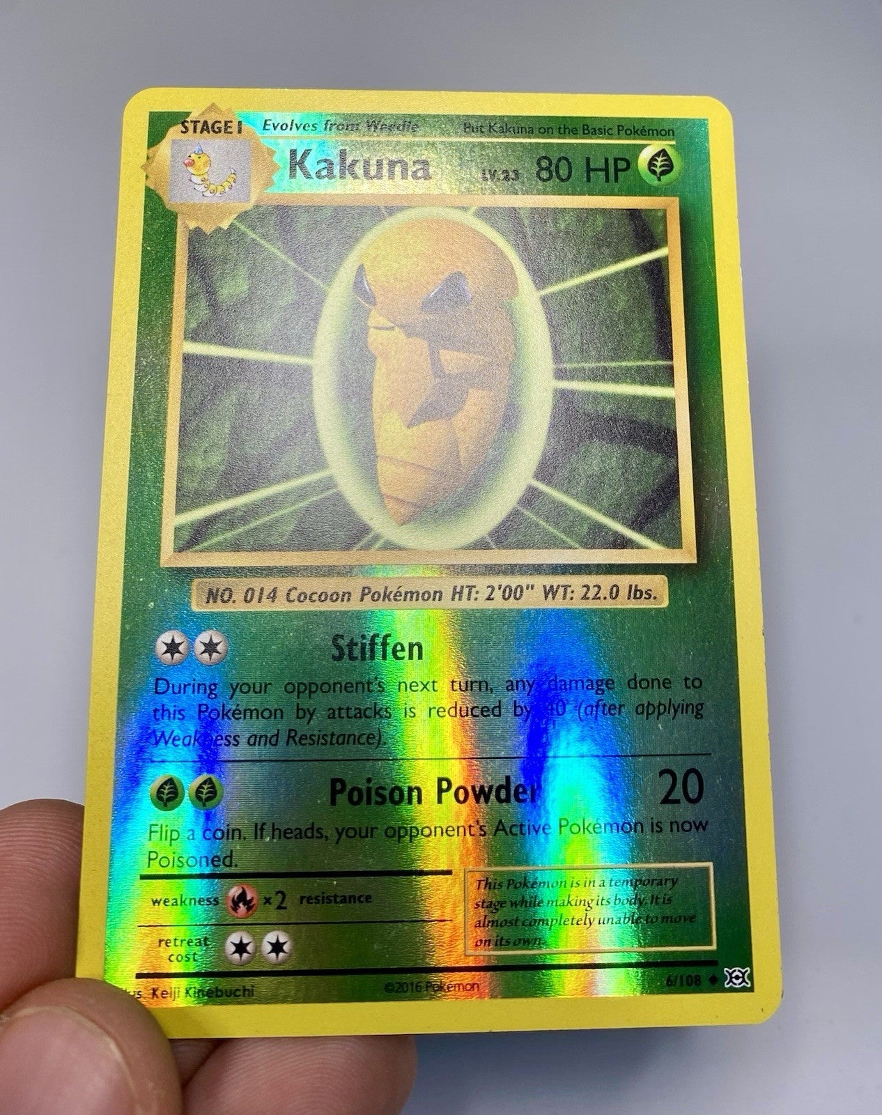 Pokémon Evolutions Holo Lot Blastoise EX 21/108 Nidoking 45/108 Kakuna 6/108