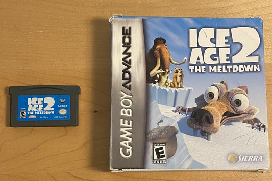 Ice Age 2: The Meltdown (Nintendo Game Boy Advance GBA, 2006) CIB W/ Manual