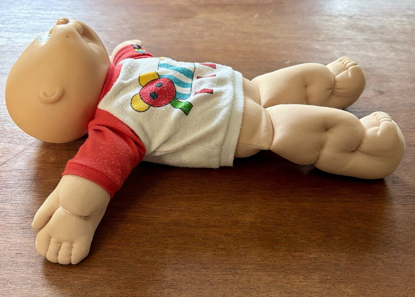Cabbage Patch Doll 1978 1982 Xavier Roberts Brown Eyes Shirt