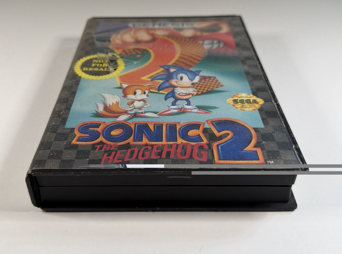 Sonic the Hedgehog 2 (Sega Genesis) Case & Cartridge, No Manual TESTED