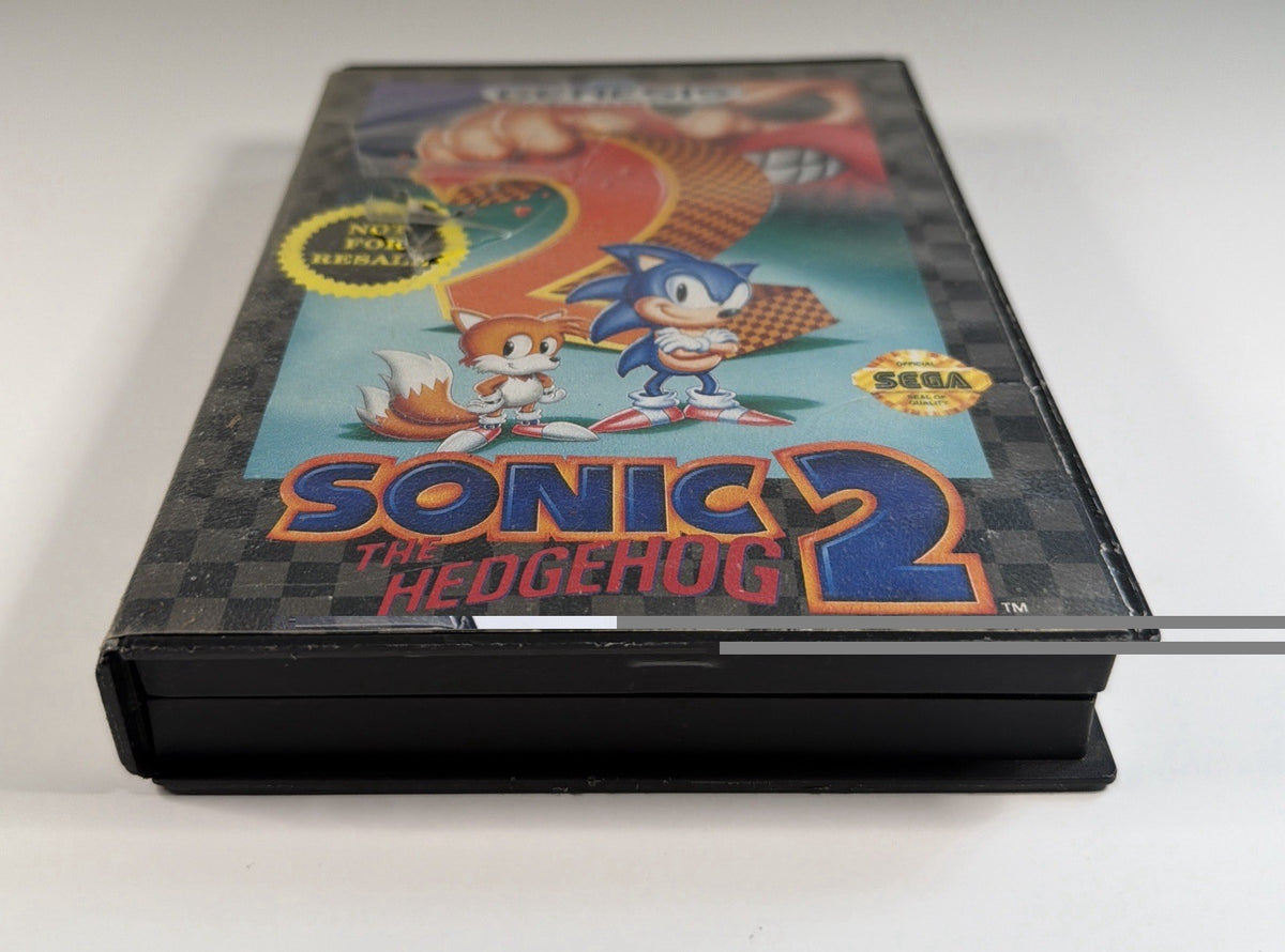 Sonic the Hedgehog 2 (Sega Genesis) Case & Cartridge, No Manual TESTED