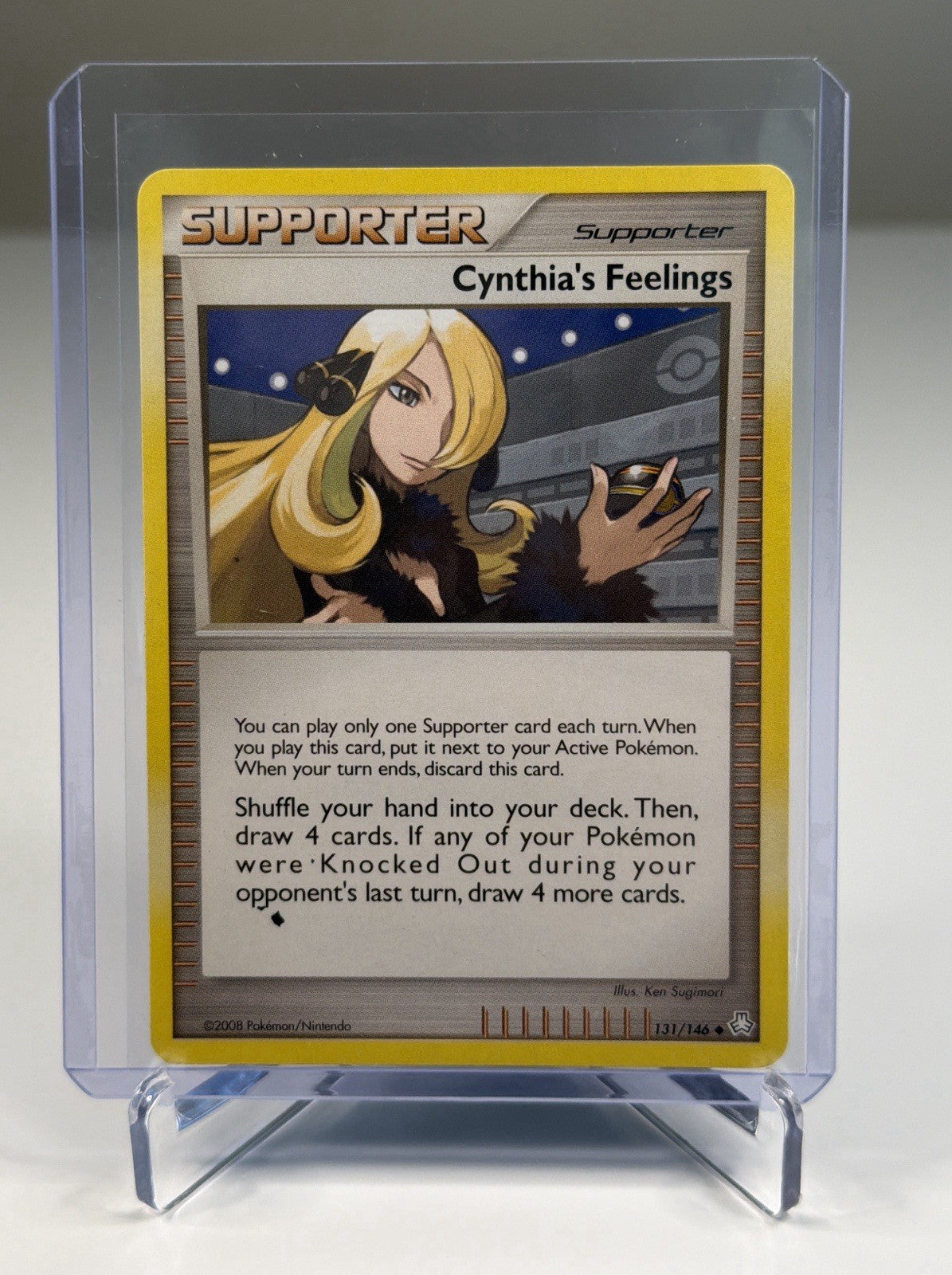 Cynthia's Feelings 131/146 Uncommon Legends Awakened Pokemon TCG LP