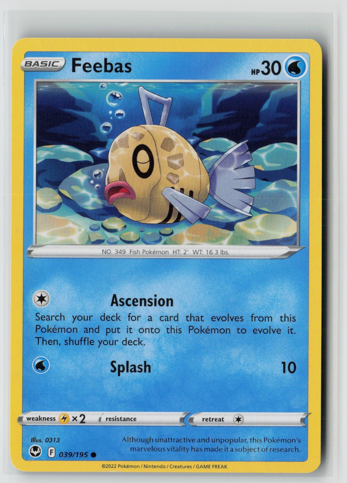 Feebas (SWSH12: Silver Tempest 039/195) NM