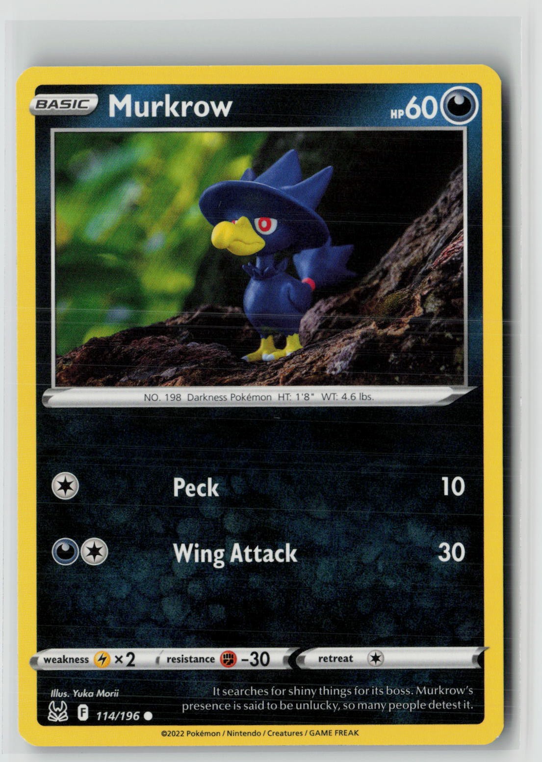 Murkrow (SWSH11: Lost Origin 114/196) NM