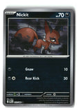Nickit Reverse Holofoil NM (Pitch Black 053/084)