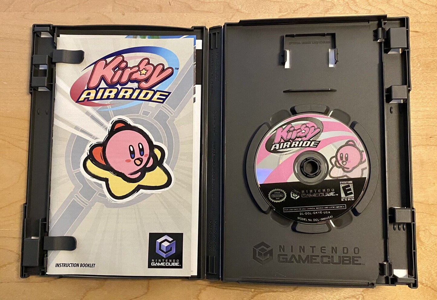 Kirby Air Ride (Nintendo GameCube, 2003) GC CIB W/ Manual & Inserts, Tested