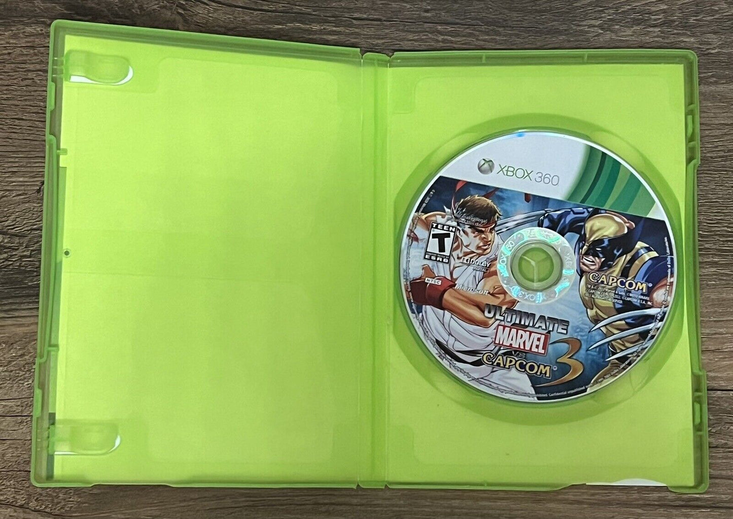 Ultimate Marvel vs. Capcom 3 (Microsoft Xbox 360, 2011) Disc Only