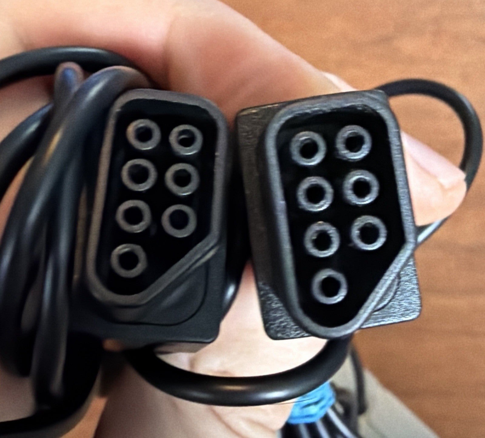 2 Nintendo NES Wired Replacement Controllers 3rd Party TTX Tech Tested & Working