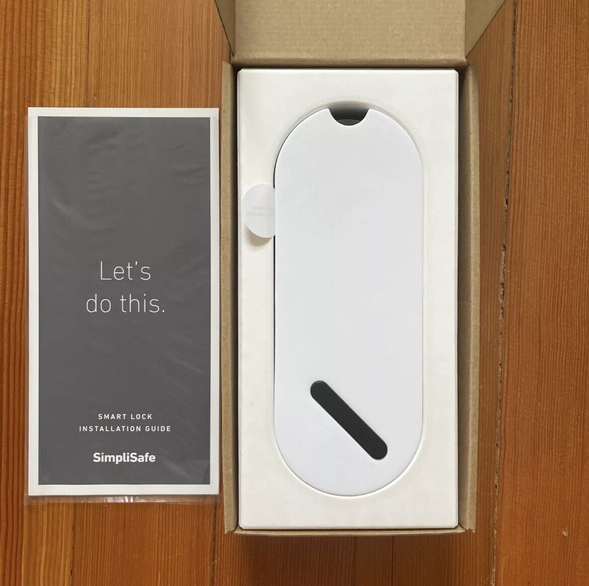 SimpliSafe Smart Door Lock with PIN Keypad Black