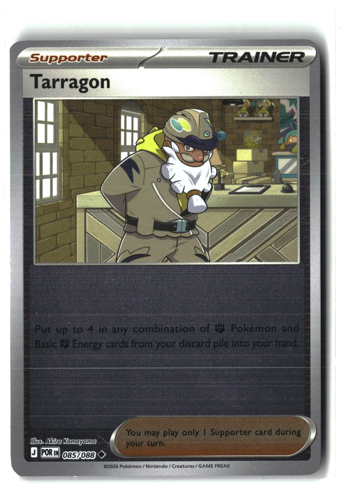 Tarragon Reverse Holofoil NM (Perfect Order 085/088)