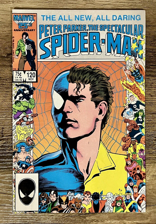 Peter Parker Spectacular Spider-Man 1986 #120 Fine/Very Fine