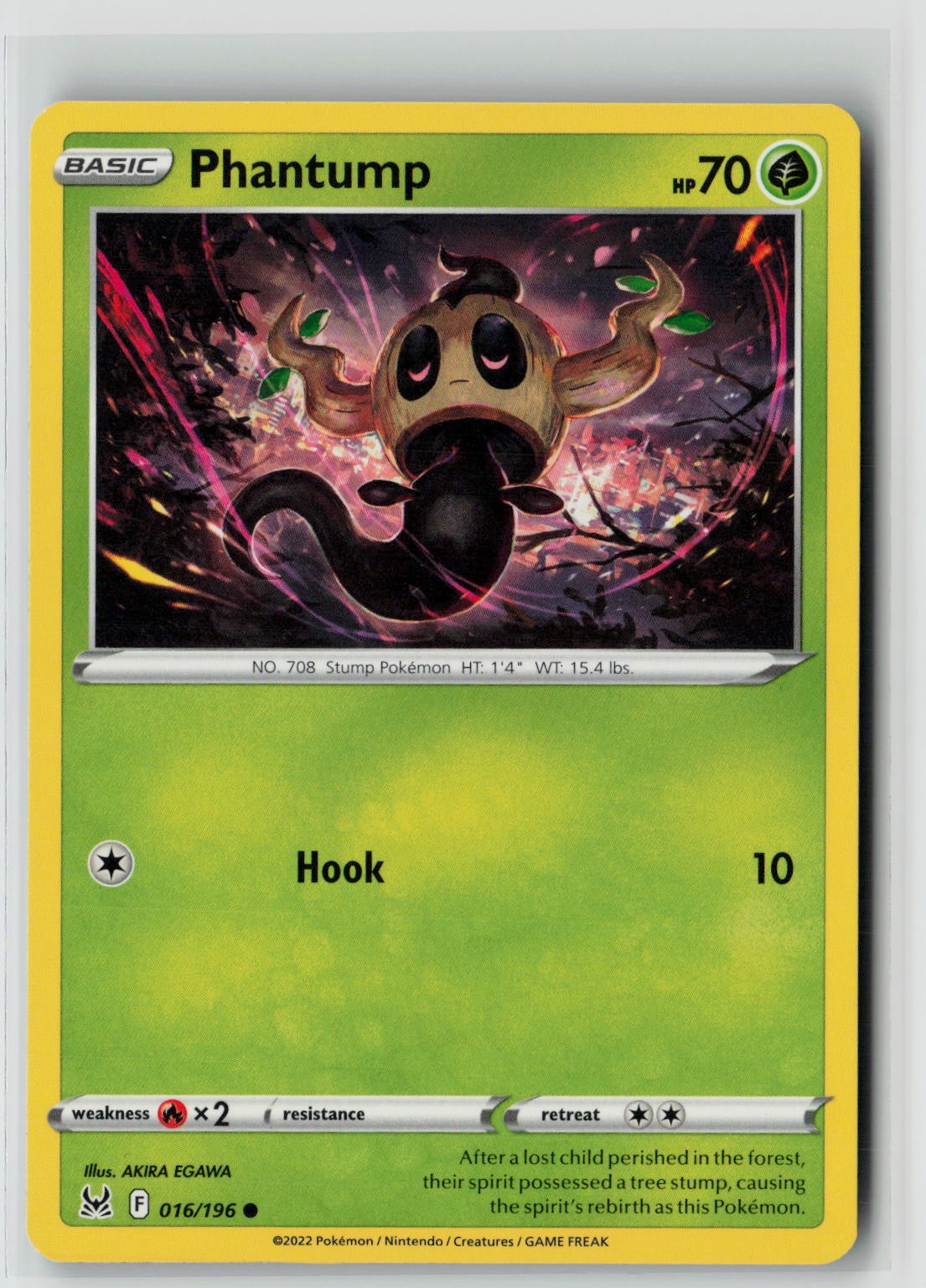 Phantump (SWSH11: Lost Origin 016/196) NM