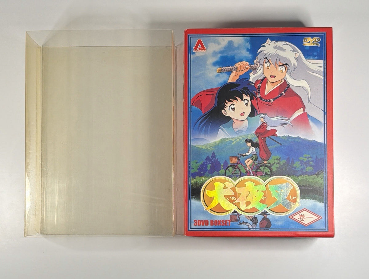 INUYASHA Box Set Vol 1-3 Anime DVD Japanese  Rare Episodes 1-25, Eng Subs Works
