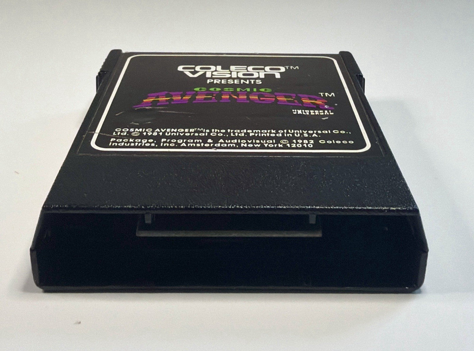 Vintage COSMIC AVENGER (1982) for Colecovision Cartridge Computer Video Game