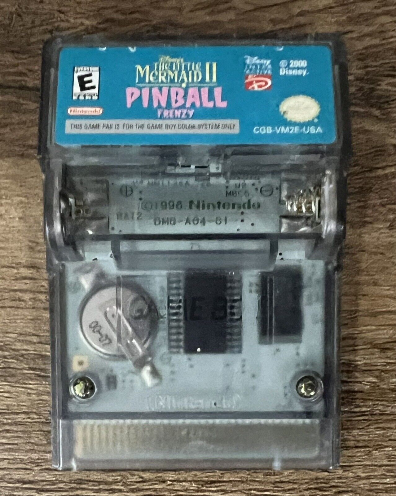 The Little Mermaid II: Pinball Frenzy (Nintendo Game Boy Color, 2000) Authentic